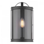 Harrington Vintage Single Wall Lantern In Matt Black Finish LA3756423-Q