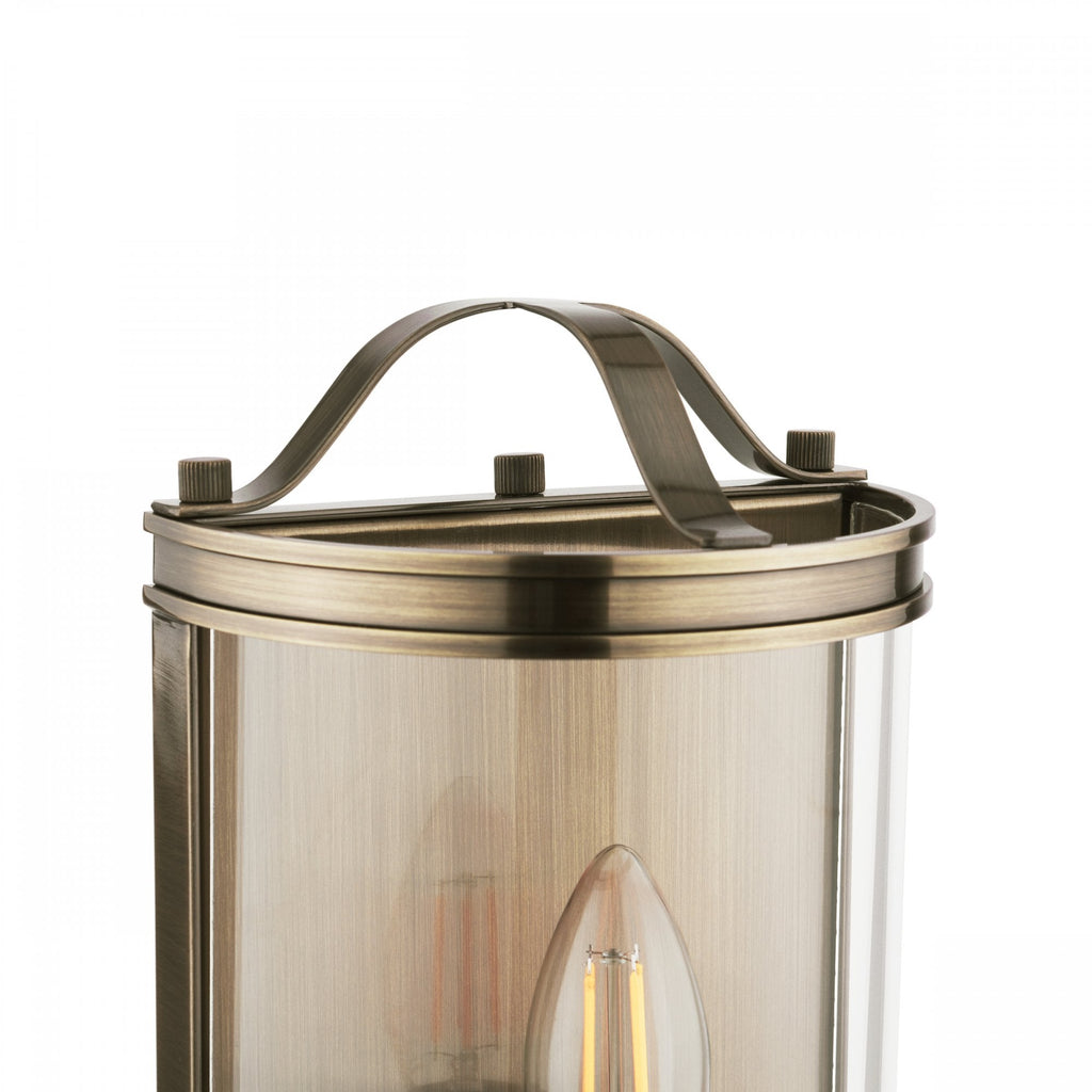 Harrington Vintage Wall Lantern In Antique Brass Finish LA3756383-Q