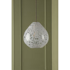 Confetti Modern Non Electric Ceiling Pendant Light In White Art Glass LA3756333-Q