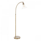 Isaac Vintage Task Floor Lamp In Antique Brass Finish LA3756313-Q