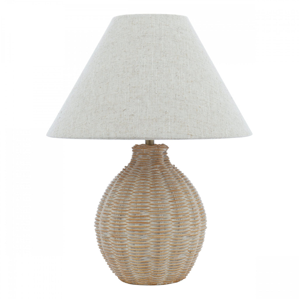 Fernhill Table Lamp Matt Cream With Shade LA3756396-Q