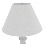 Chedworth Table Lamp In Concrete With Natural Linen Shade LA3756200-Q