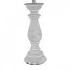 Chedworth Table Lamp In Concrete With Natural Linen Shade LA3756200-Q