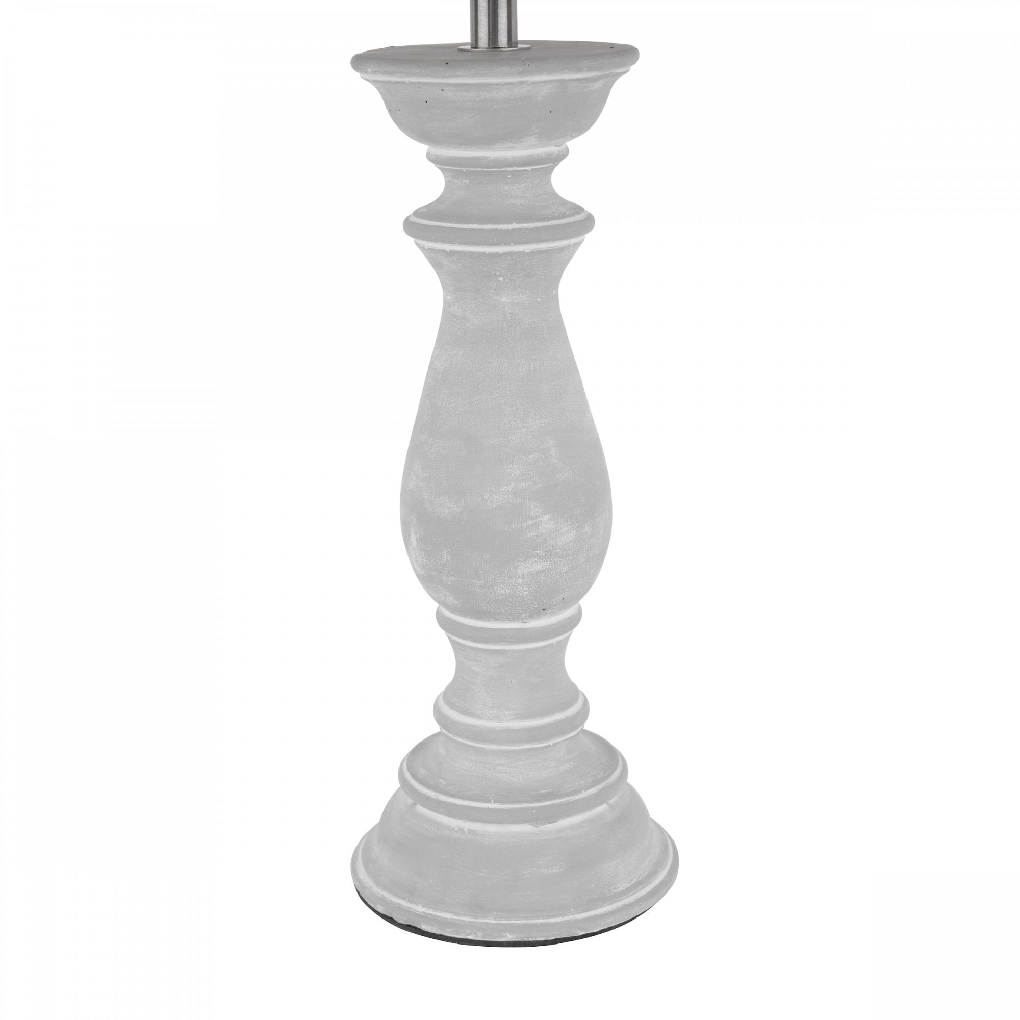 Chedworth Table Lamp In Concrete With Natural Linen Shade LA3756200-Q