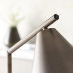 Cape Contemporary Floor Lamp In Brushed Antique Bronze Finish 102895