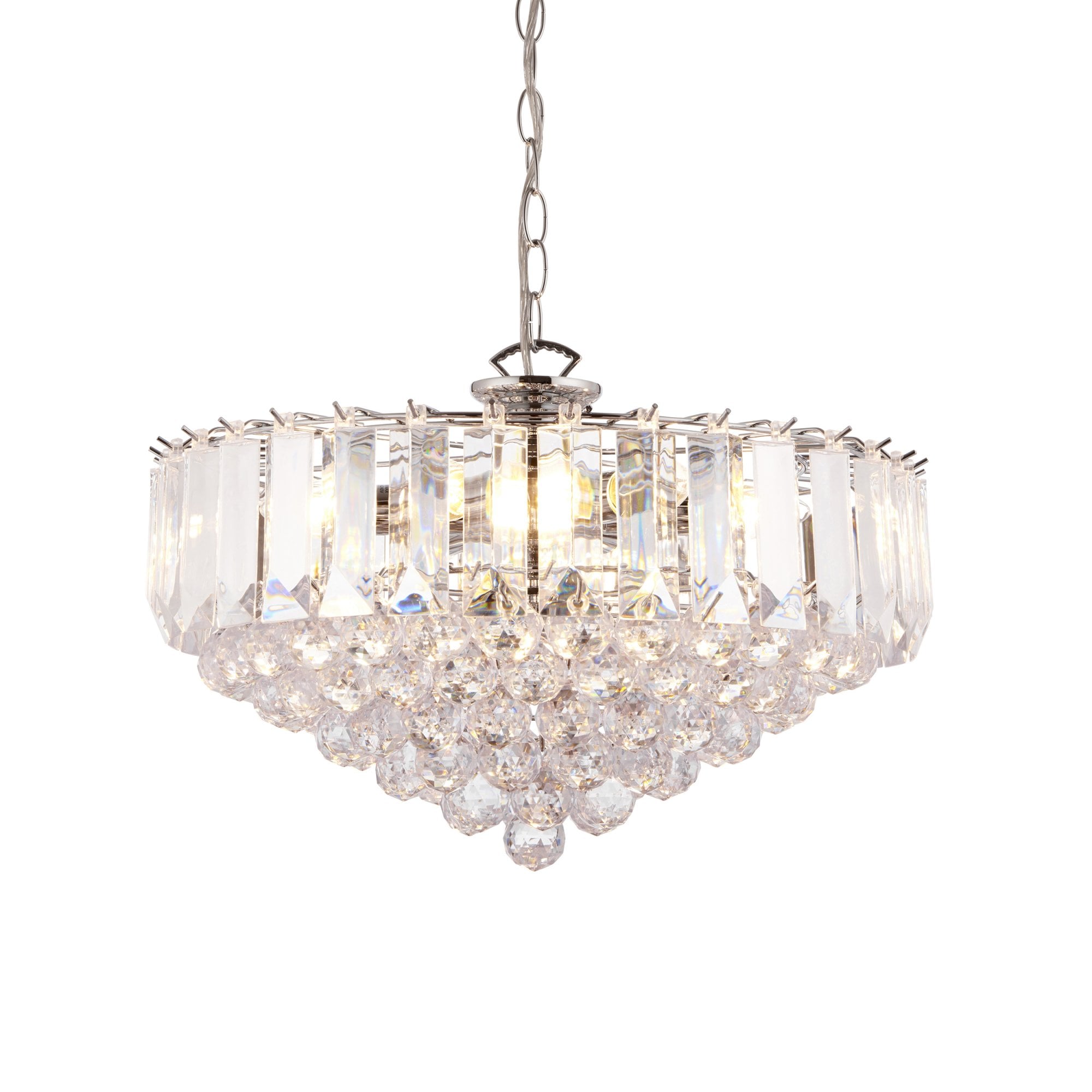 Fargo Modern 6 Light Acrylic Ceiling Pendant Light FARGO-18CH