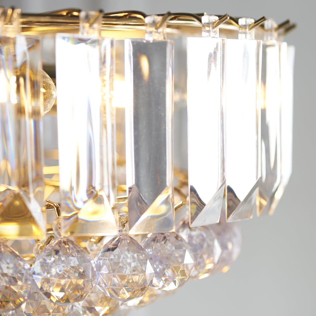 Fargo Modern 6 Light Acrylic Ceiling Pendant Light FARGO-18BP