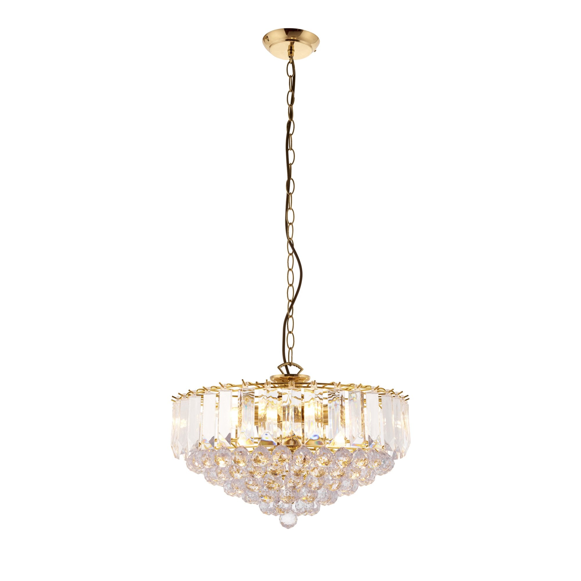 Fargo Modern 6 Light Acrylic Ceiling Pendant Light FARGO-18BP