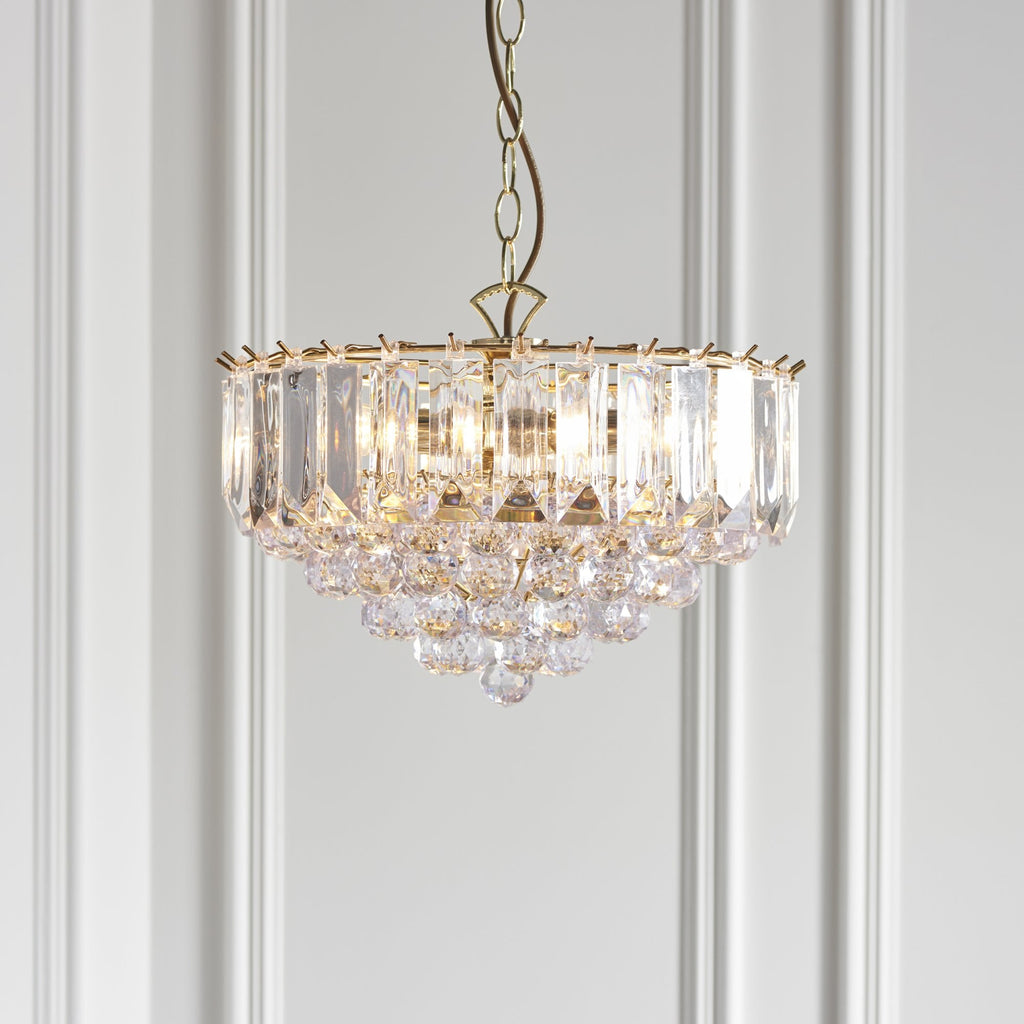 Fargo Modern 3 Light Acrylic Ceiling Pendant Light FARGO-14BP