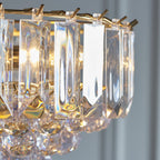 Fargo Modern 3 Light Acrylic Ceiling Pendant Light FARGO-14BP