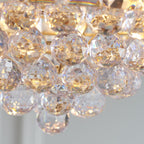 Fargo Modern 3 Light Acrylic Ceiling Pendant Light FARGO-14BP