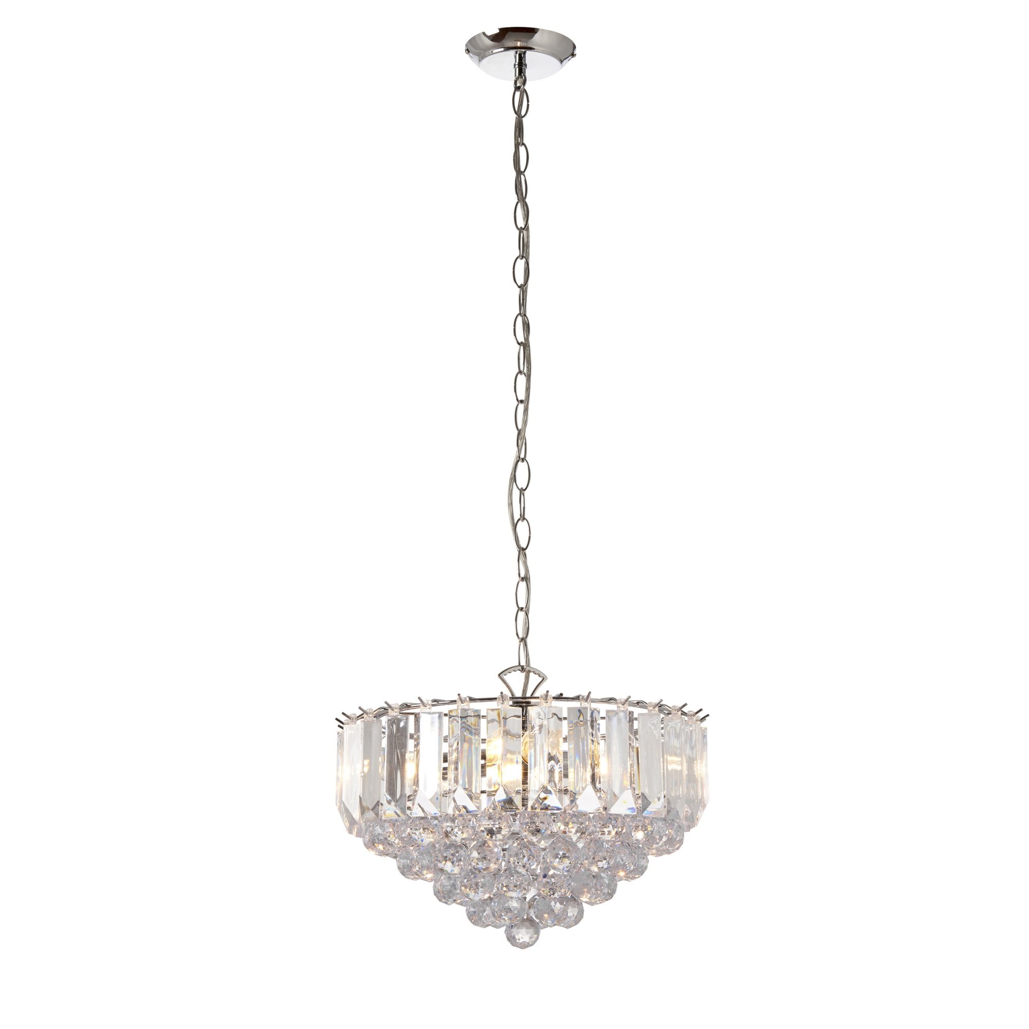 Fargo Modern 3 Light Acrylic Ceiling Pendant Light FARGO-14CH