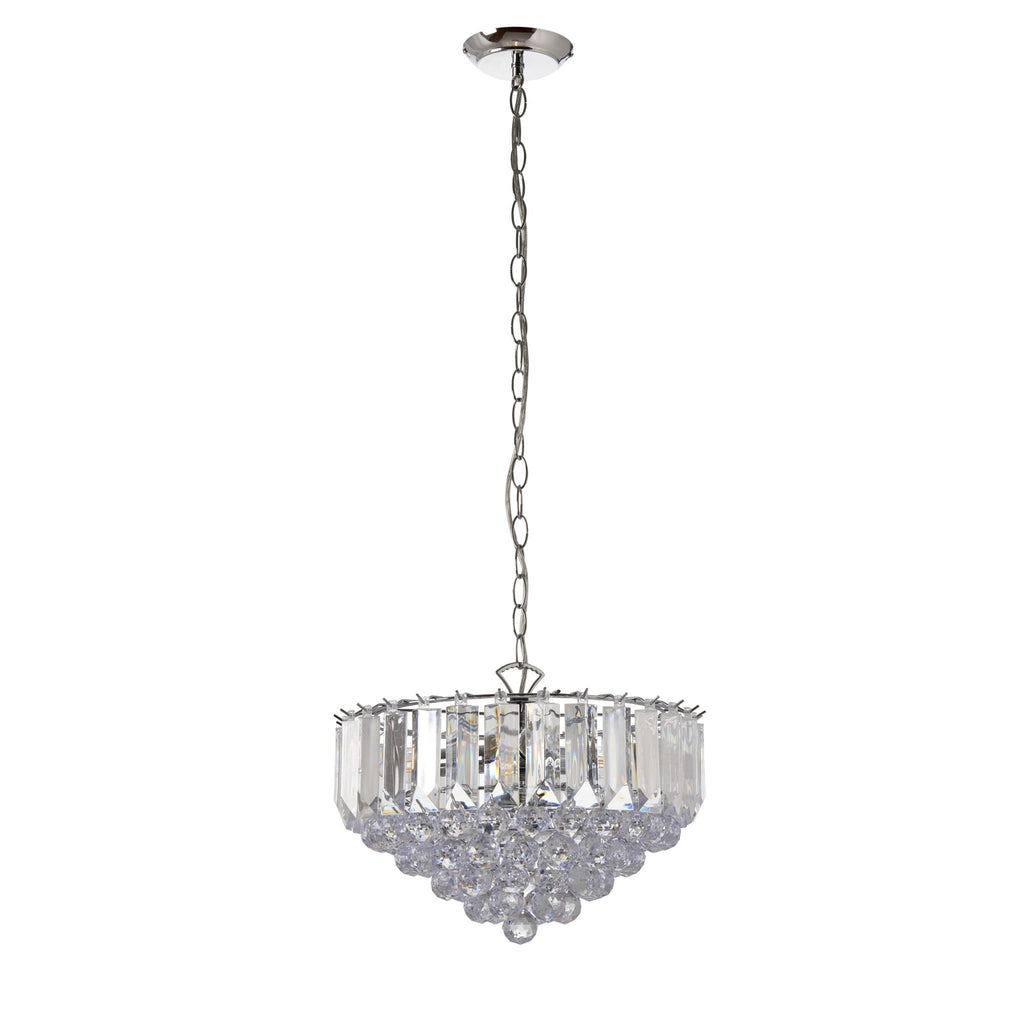 Fargo Modern 3 Light Acrylic Ceiling Pendant Light FARGO-14CH