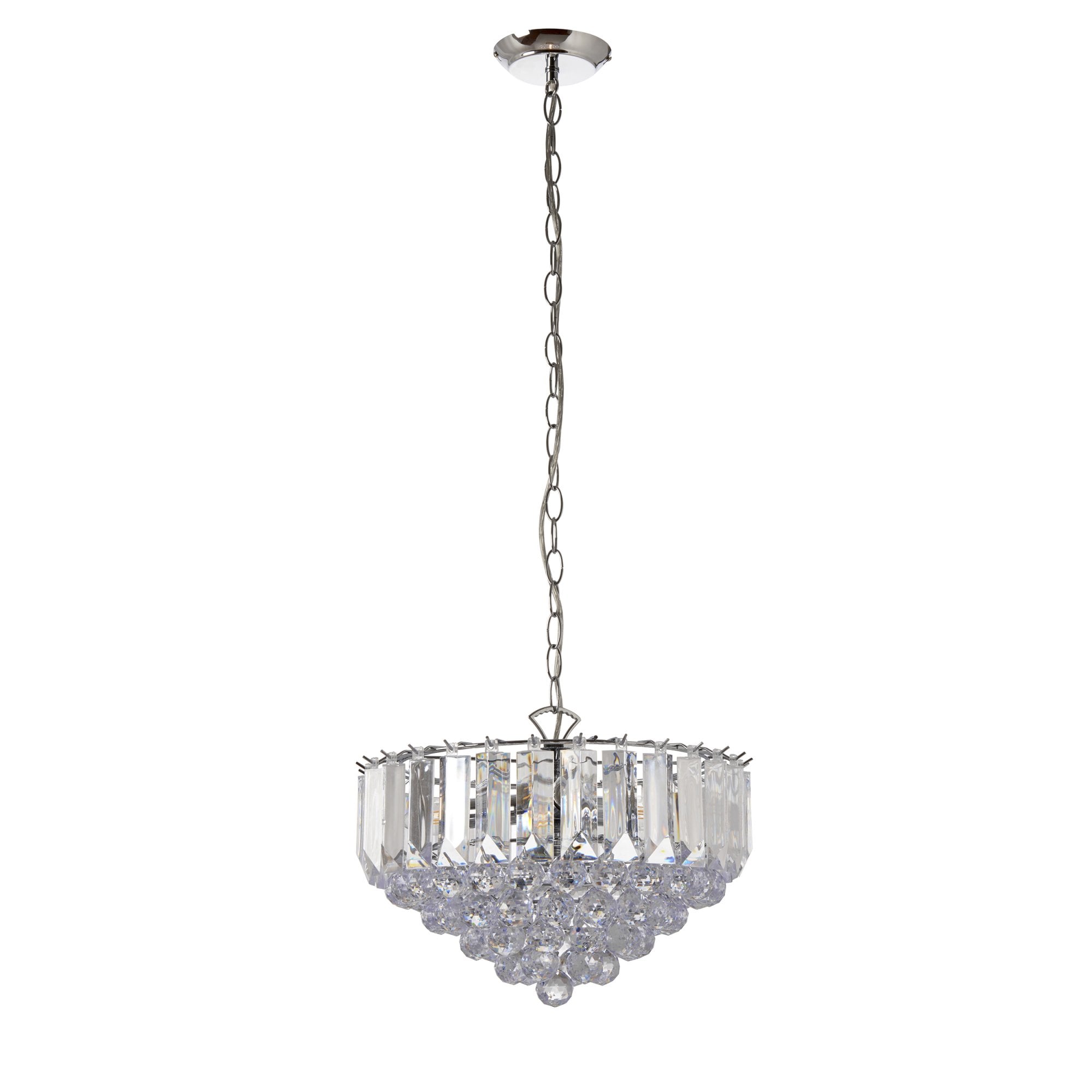 Fargo Modern 3 Light Acrylic Ceiling Pendant Light FARGO-14CH