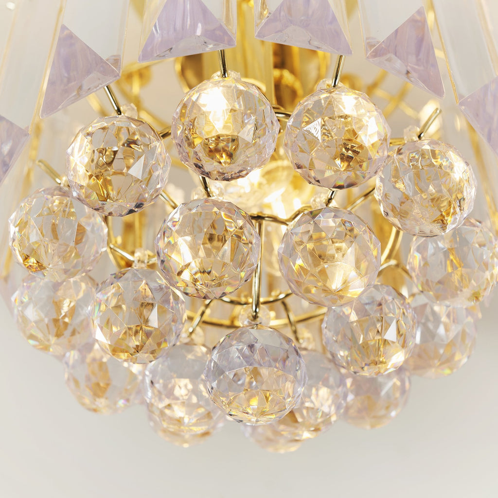 Fargo Modern 2 Light Acrylic Flush Ceiling Light FARGO-BP