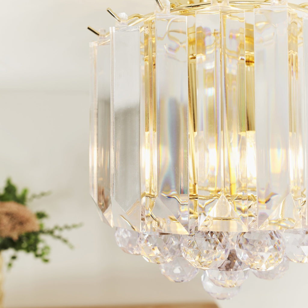 Fargo Modern 2 Light Acrylic Flush Ceiling Light FARGO-BP