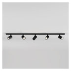 Ascoli 5 Light Bar Spotlight In Matt Black Finish 1286085
