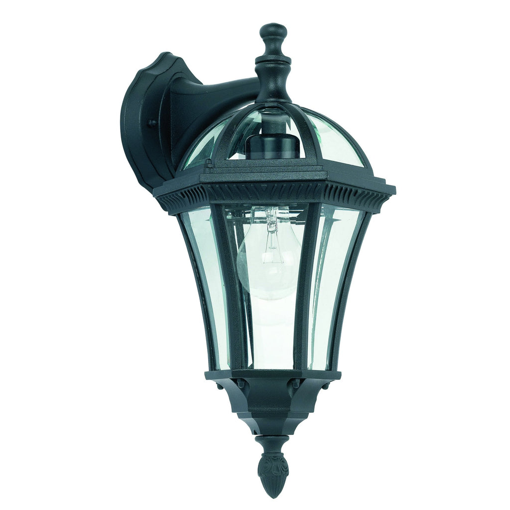 YG-3501 Exterior Wall Lantern In Black