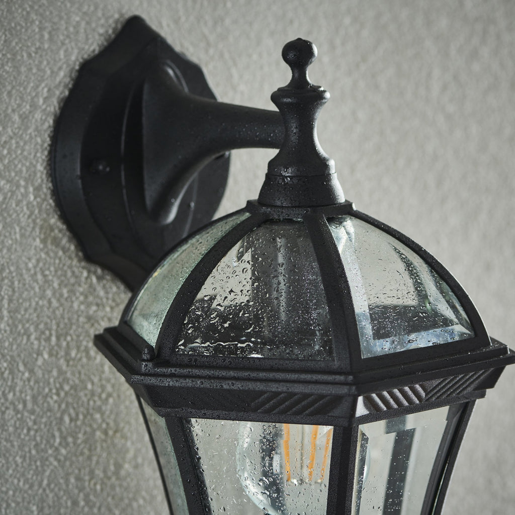 YG-3501 Exterior Wall Lantern In Black
