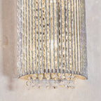 Galina Stylish Crystal Wall Light In Polished Chrome Finish 81978