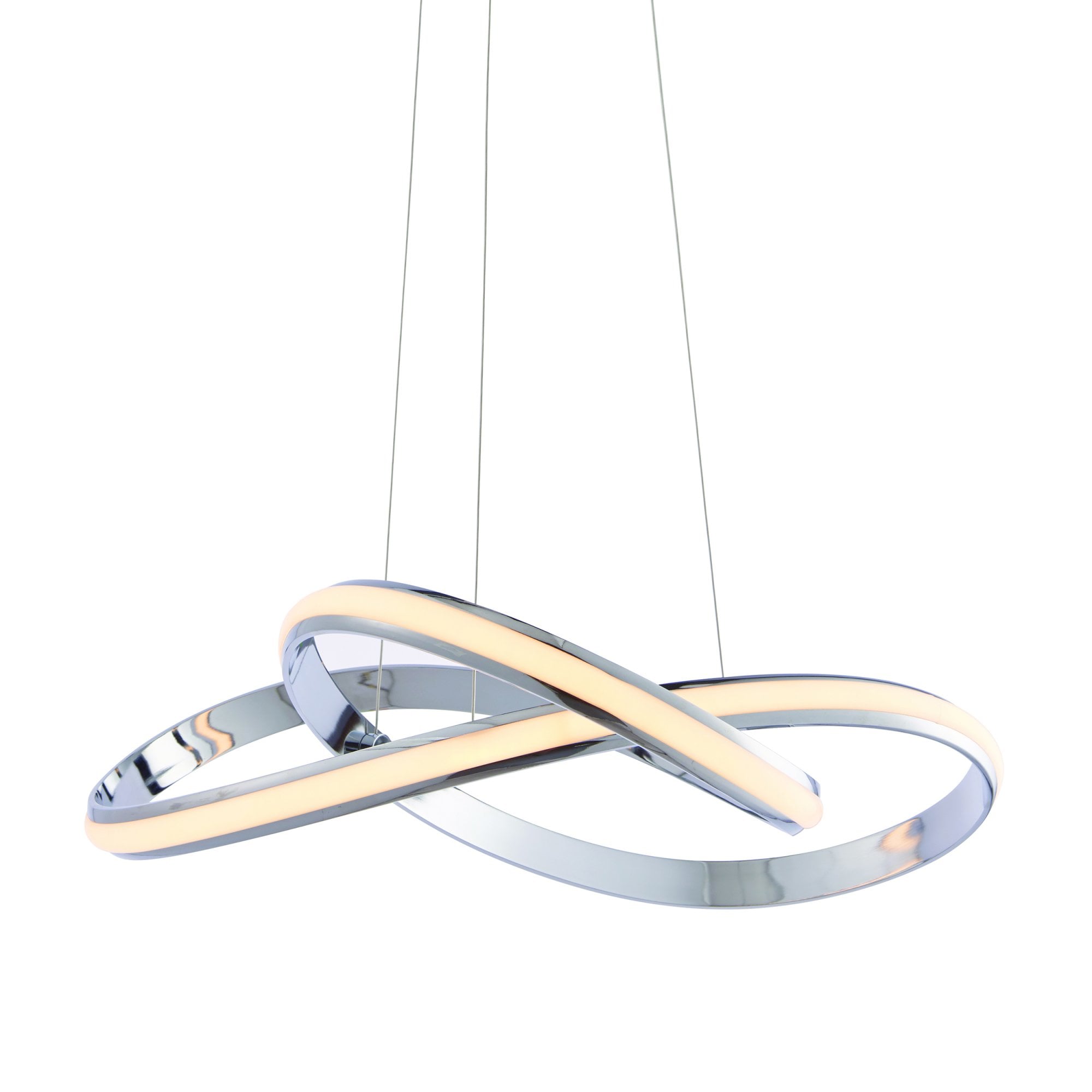 Aria LED Ceiling Pendant Light In Polished Chrome Finish 76394