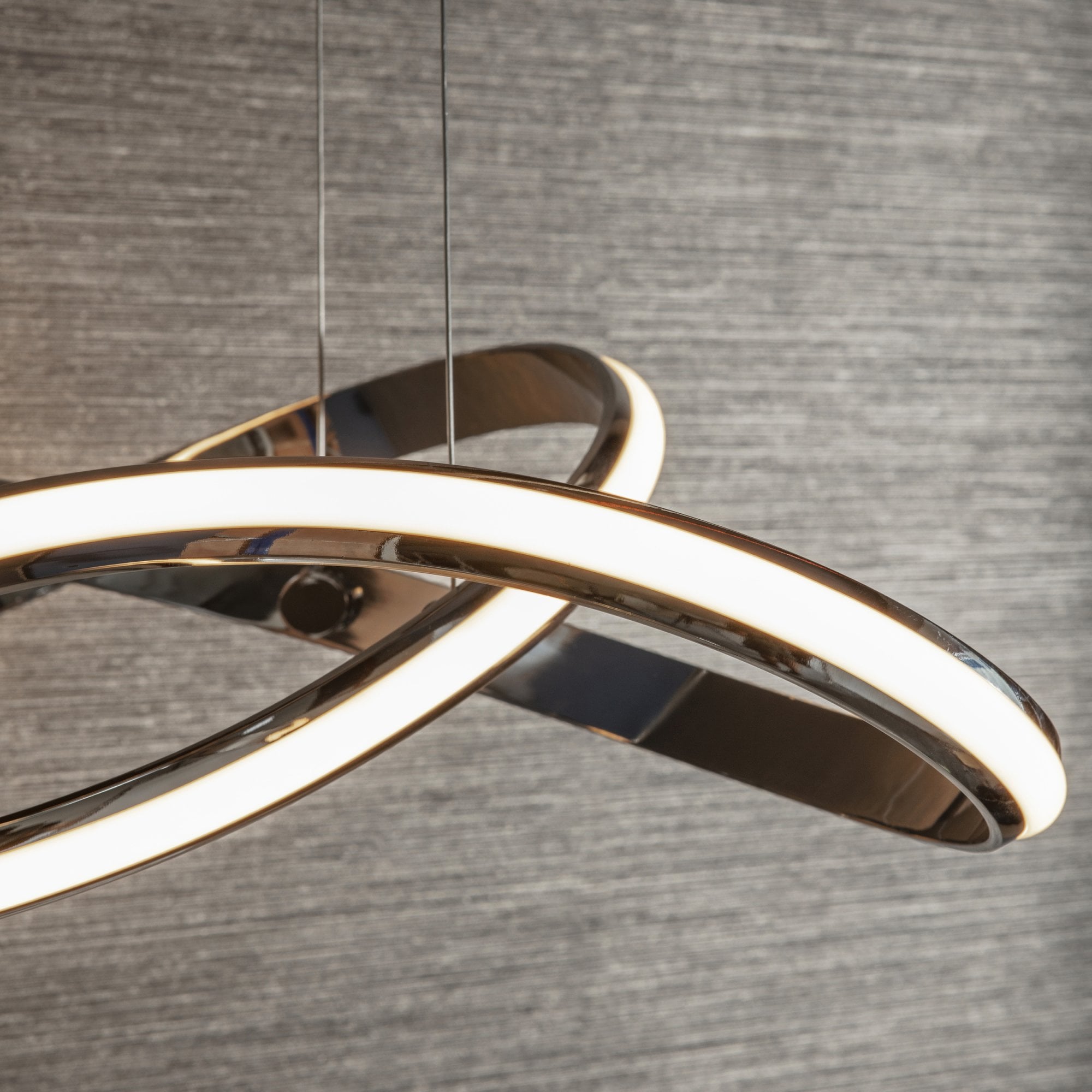 Aria LED Ceiling Pendant Light In Polished Chrome Finish 76394