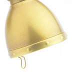 Osaka Clip Wall Light In Brushed Brass Finish OSA4175