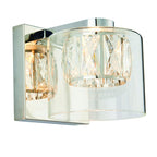 Verina Stylish Single Wall Light In Chrome Finish 76521