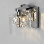 Verina Stylish Single Wall Light In Chrome Finish 76521