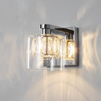 Verina Stylish Single Wall Light In Chrome Finish 76521