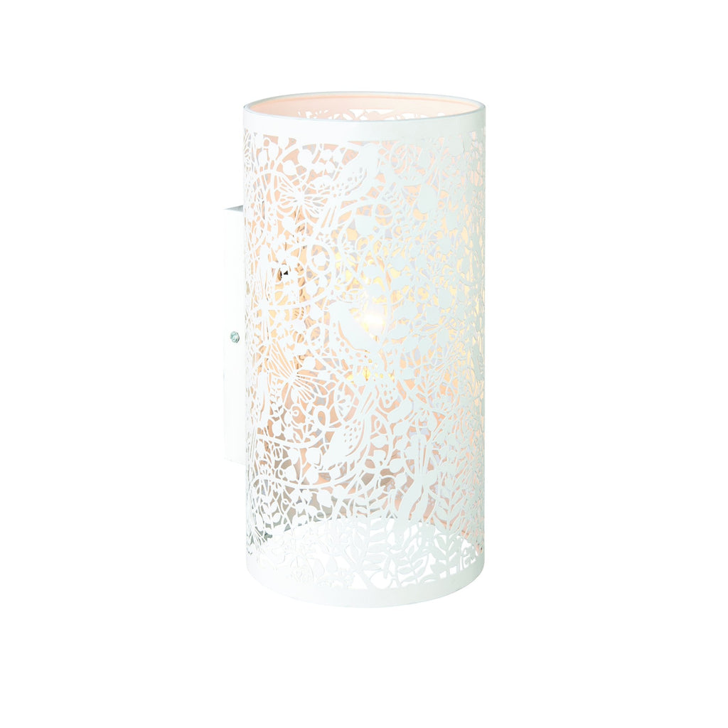 Secret Garden Single Wall Light in Ivory Finish 61684