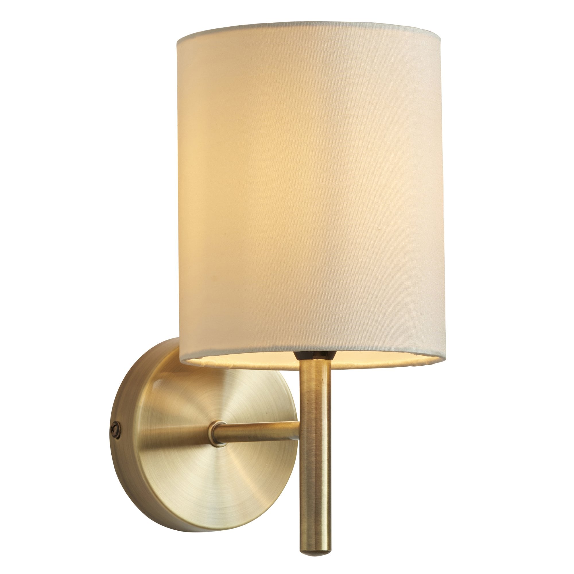 BRIO-1WBAB 1 Light Wall Light in Antique Brass Finish