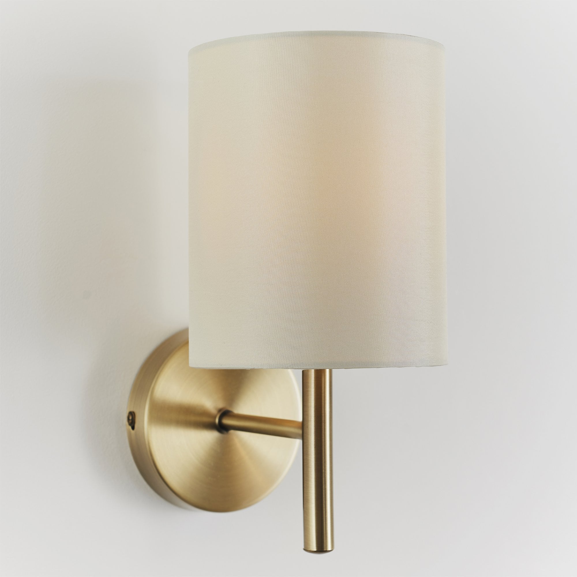 BRIO-1WBAB 1 Light Wall Light in Antique Brass Finish