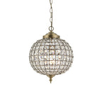 Tanaro Stylish Ceiling Pendant Light in Antique Brass Finish EH-TANARO-AB