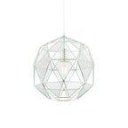 Armour Modern One Light Ceiling Pendant In Chrome Finish 72817
