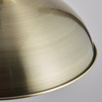 POLKA-AB Rise And Fall Pendant Ceiling Light In Antique Brass