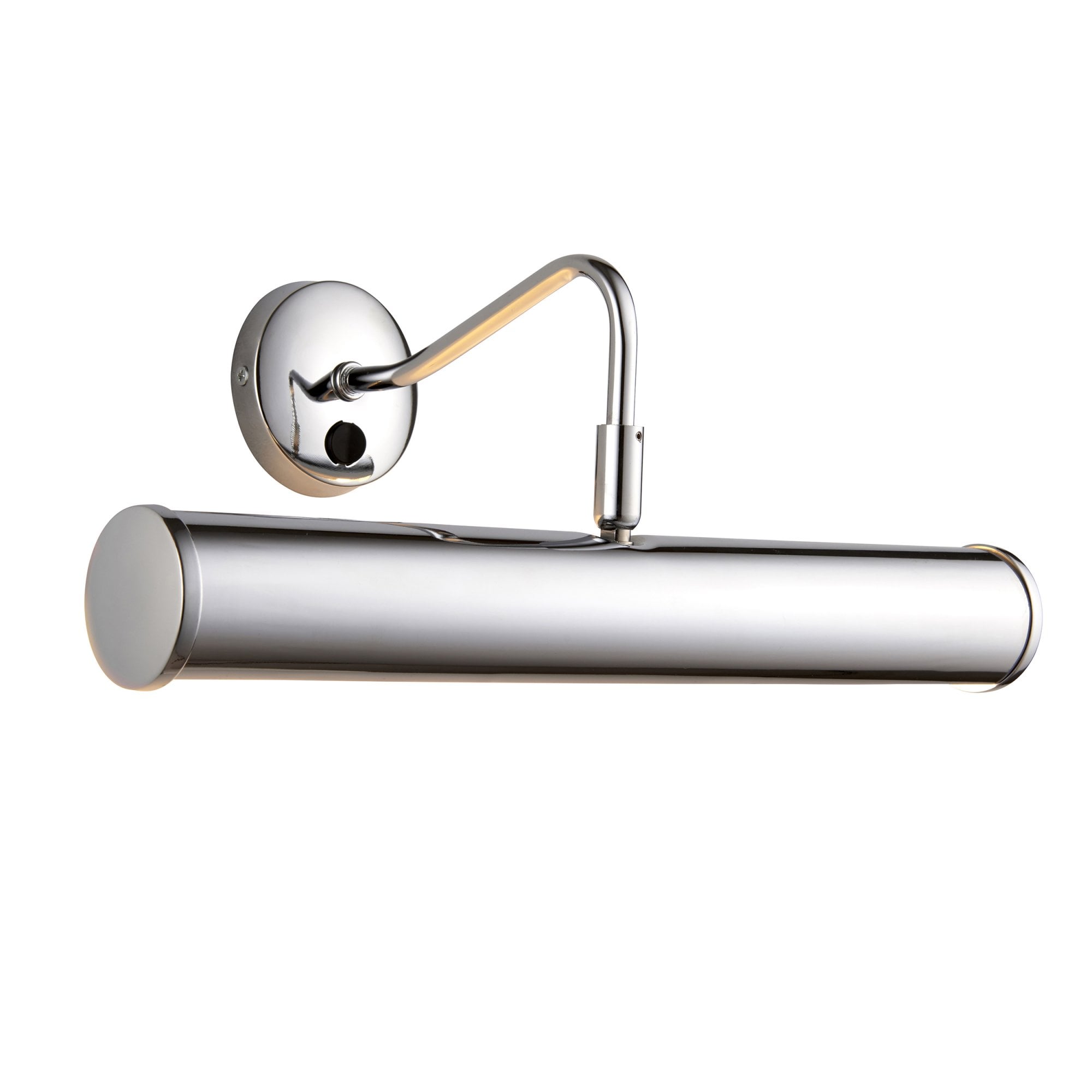 Modern Chrome Picture Light With Rocker Switch PL350-E14-SWCH
