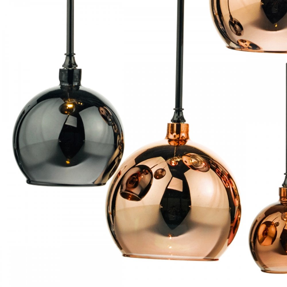 Aurelia Modern 15 Light Ceiling Bar Pendant Light In Black Chrome Finish AUR6264