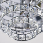 MOTOWN-4CH 4 Light Flush Ceiling Light With Glass Beads