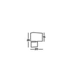 5519AB Antique Brass Wall Light With Shade