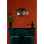 ATT0535 Atticus Decorative 5 Light Intricate Gold Leaf Ceiling Pendant