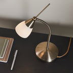 652-TLAN Touch Lamp In Antique Brass