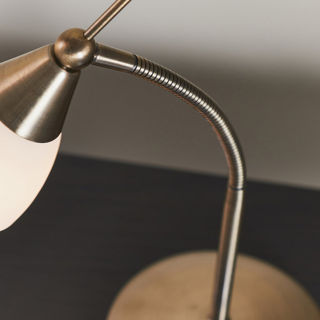 652-TLAN Touch Lamp In Antique Brass