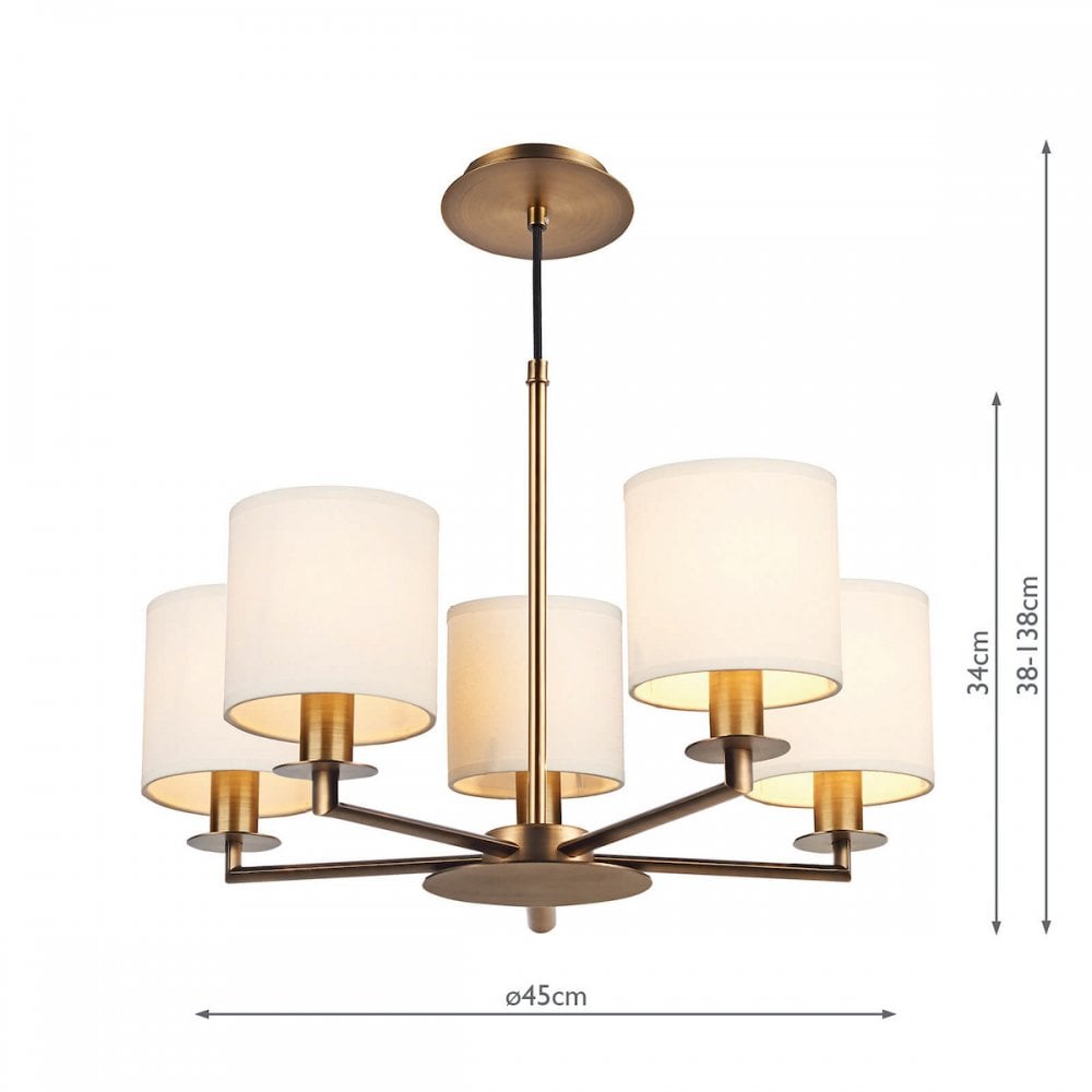 Tyler Ceiling Pendant Light in Bronze Finish TYL0563