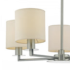 Tyler Elegant 5 Light Ceiling Pendant Light In Satin Nickel Finish TYL0538