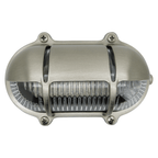 Jetty Coastal Decorative Eyelid Bulkhead In Satin Nickel Finish