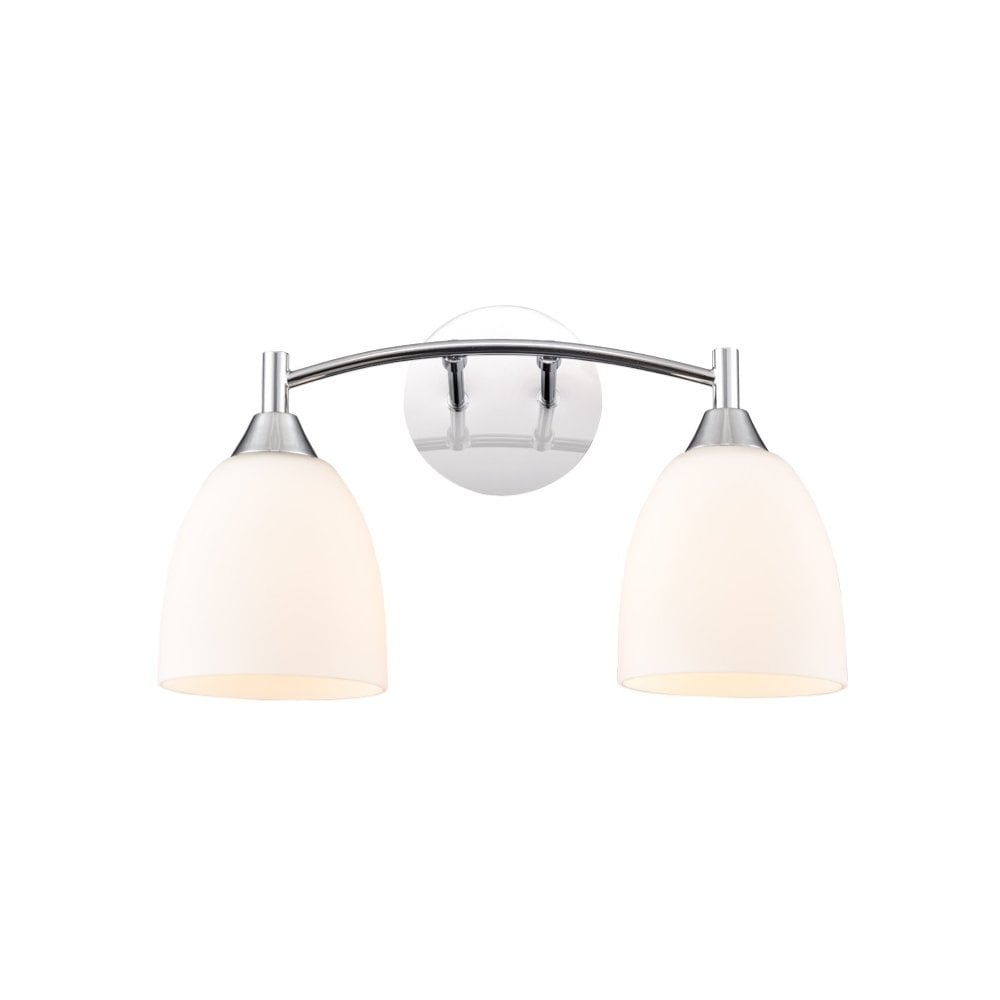 FL2087/2 2 Light Chrome Wall Light