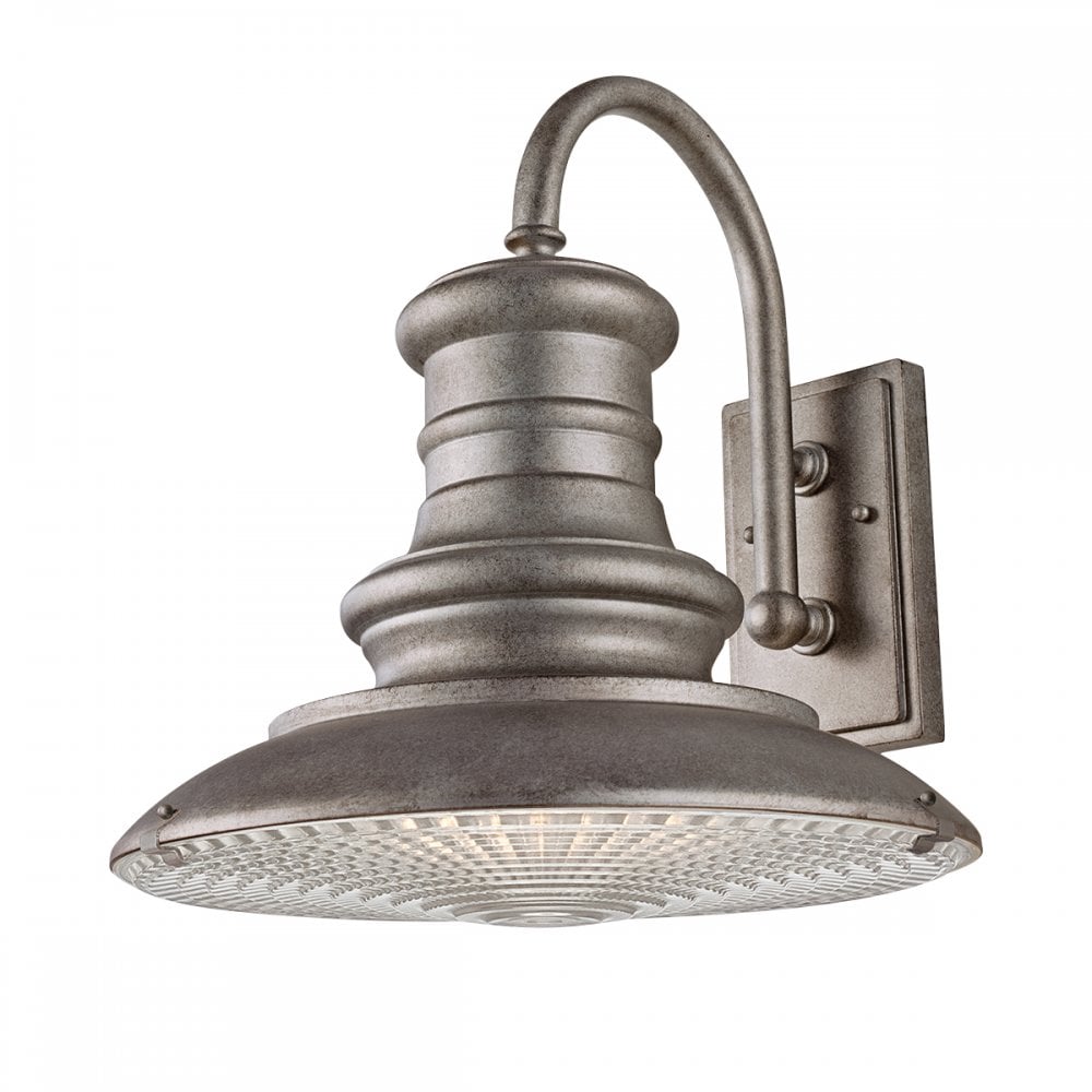 Redding Station Outdoor Large Wall Lantern In Tarnished Finish FE-REDDING2-L-TN