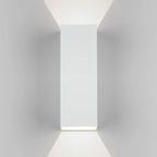Oslo 225 Modern Up And Down Bathroom Wall Light In White Finish 1298009