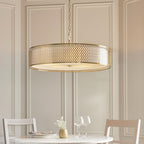 Cordero Stylish 5 Light Ceiling Pendant In Gold Finish With Glass Diffuser 113421